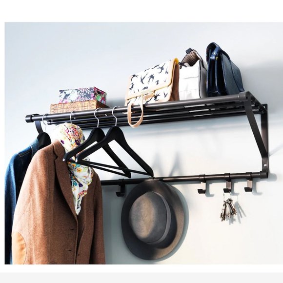 Ikea Storage Organization Ikea Portis Hat Rack In Black Nib Poshmark